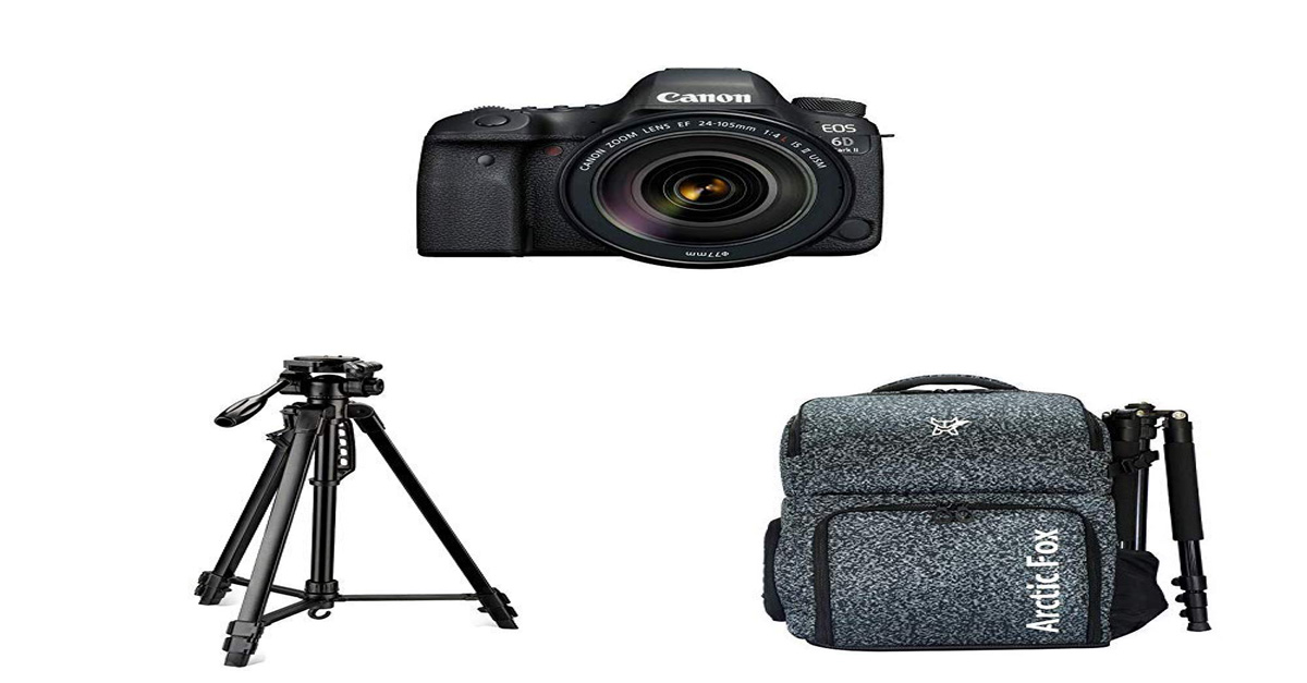 Best Canon EOS 6D Digital SLR Camera combo pack 2020