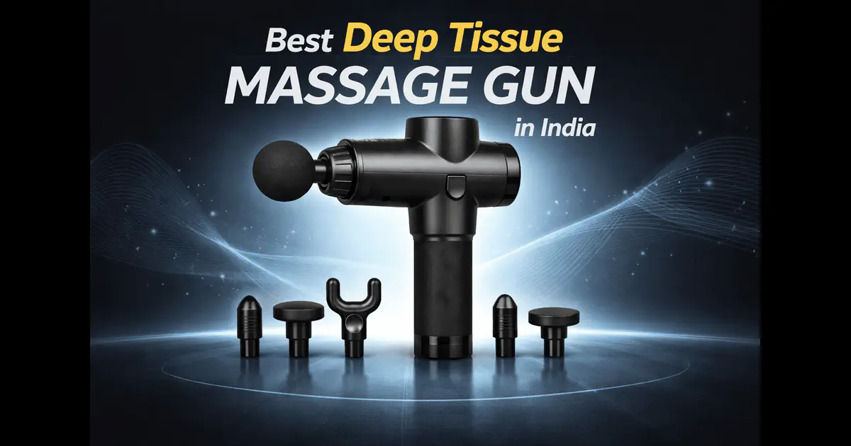 Deep tissue massage gun