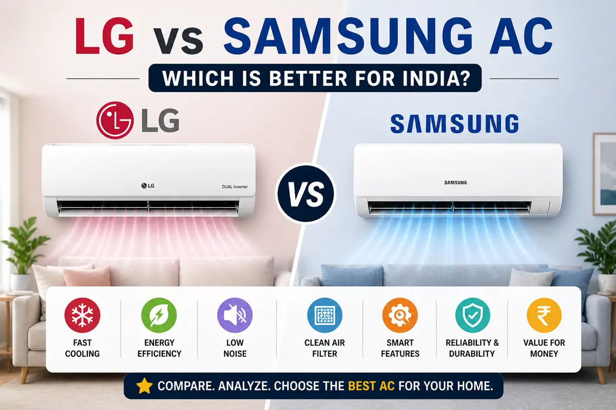 LG vs Samsung AC India