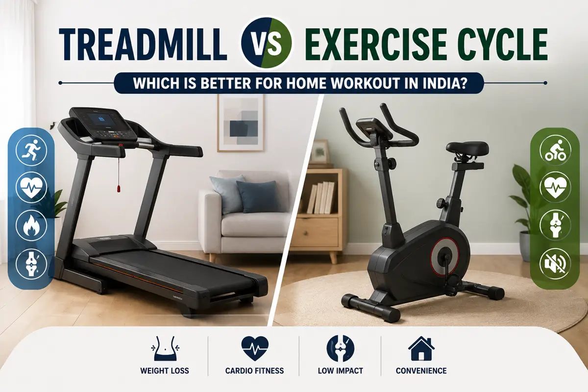 Treadmill vs Exercise Cycle